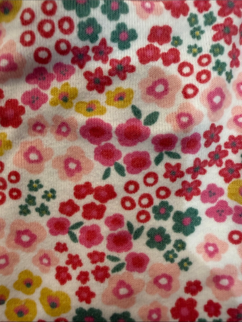 The Honest Company Pink Floral Long Sleeve Pajama Set